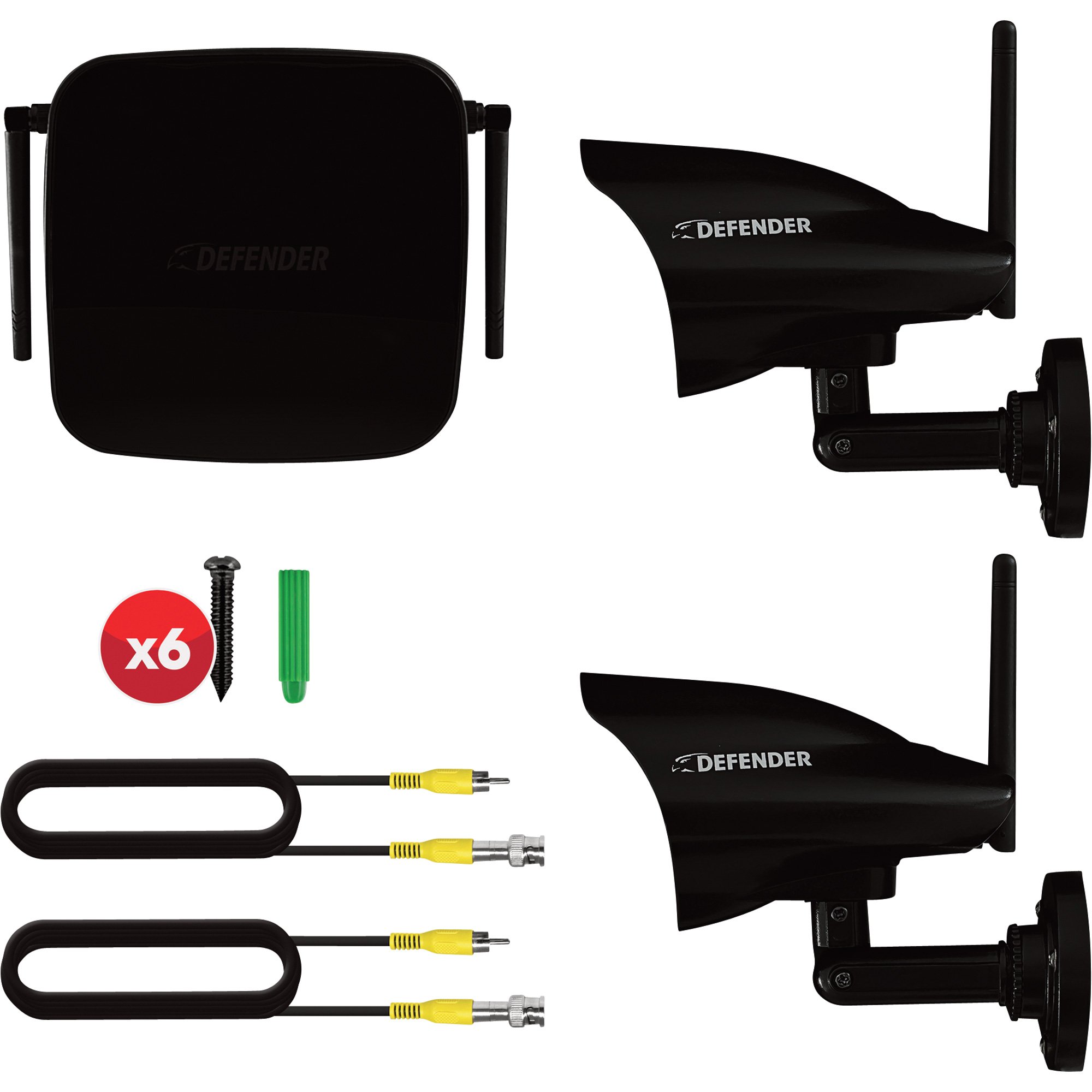 Defender Phoenix Pro Wireless Security Cameras — 2-Pack, Model# 22304